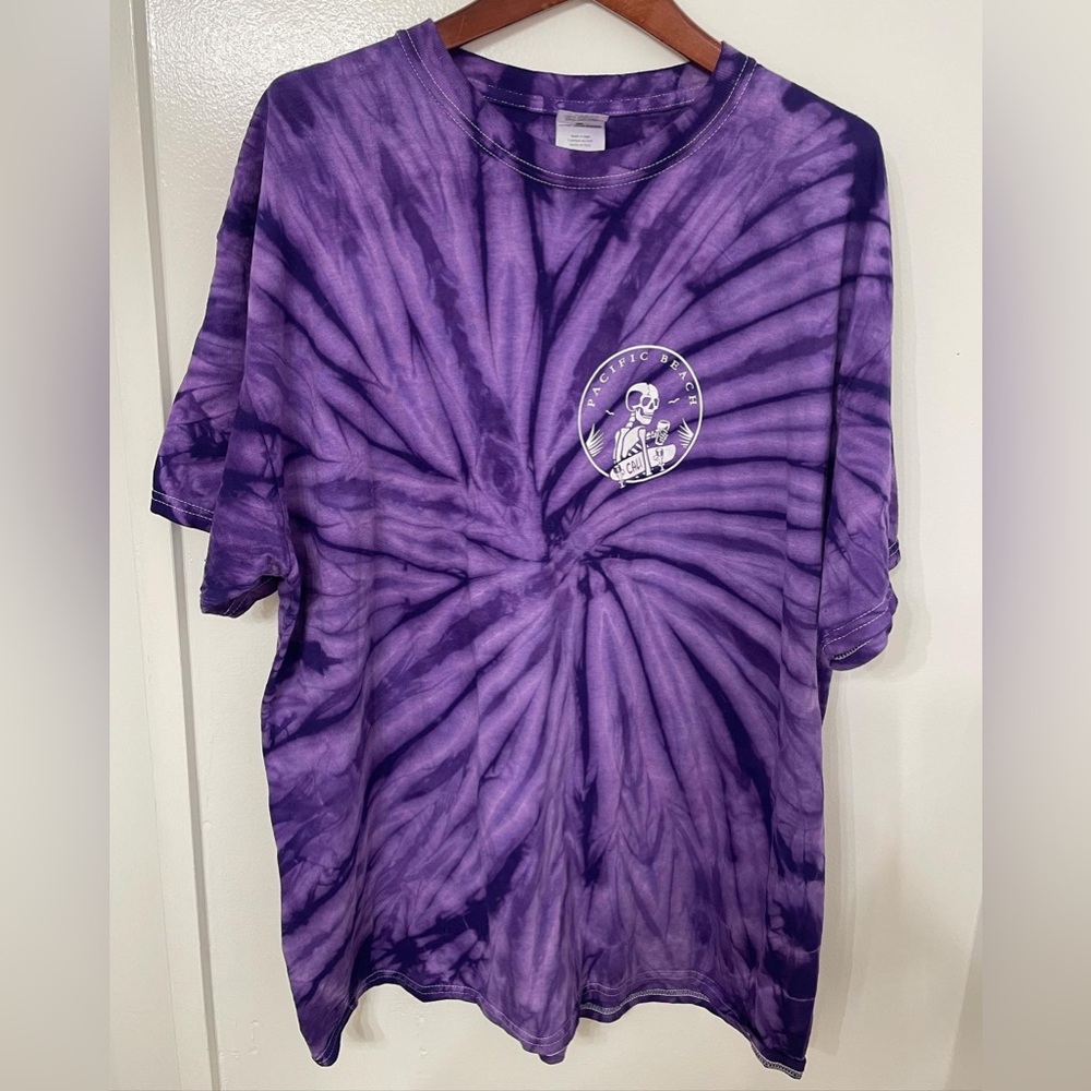Pacific Beach Cali tie dye t-shirt